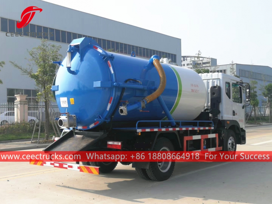 동풍 10CBM 하수 흡입 트럭