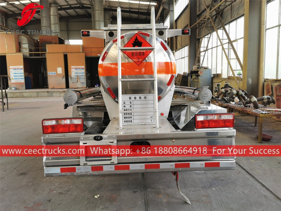 2CBM 연료 보우저 트럭 동풍