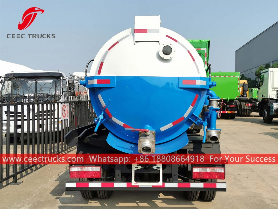 동풍 4,000리터 진공 트럭