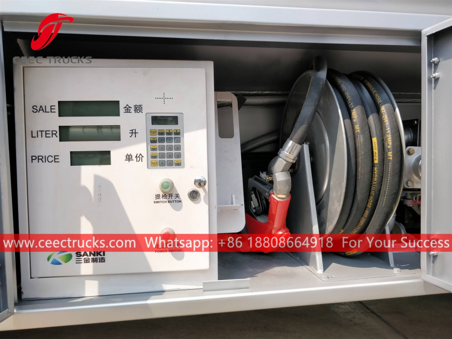 4CBM 연료 탱크로리 이스즈