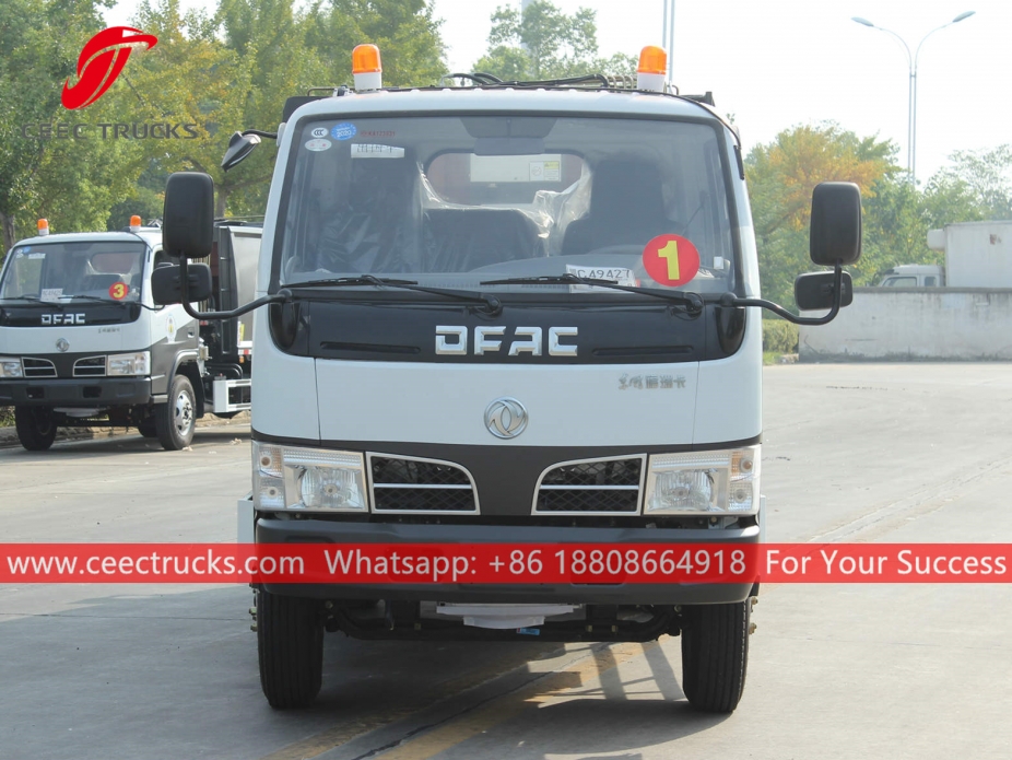 감비아 6CBM 압축 쓰레기 트럭