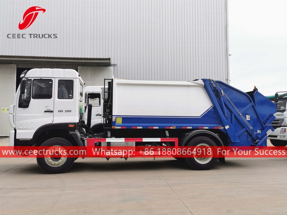 필리핀 8CBM 쓰레기 압축기