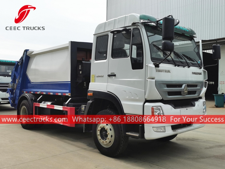 필리핀 8CBM 쓰레기 압축기