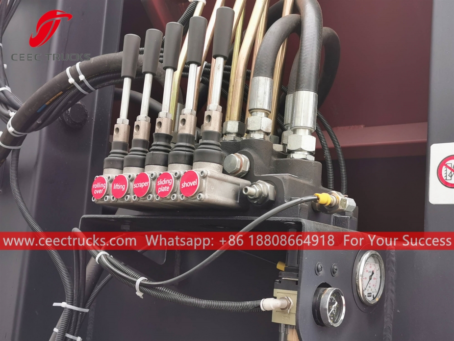 필리핀 8CBM 쓰레기 압축기