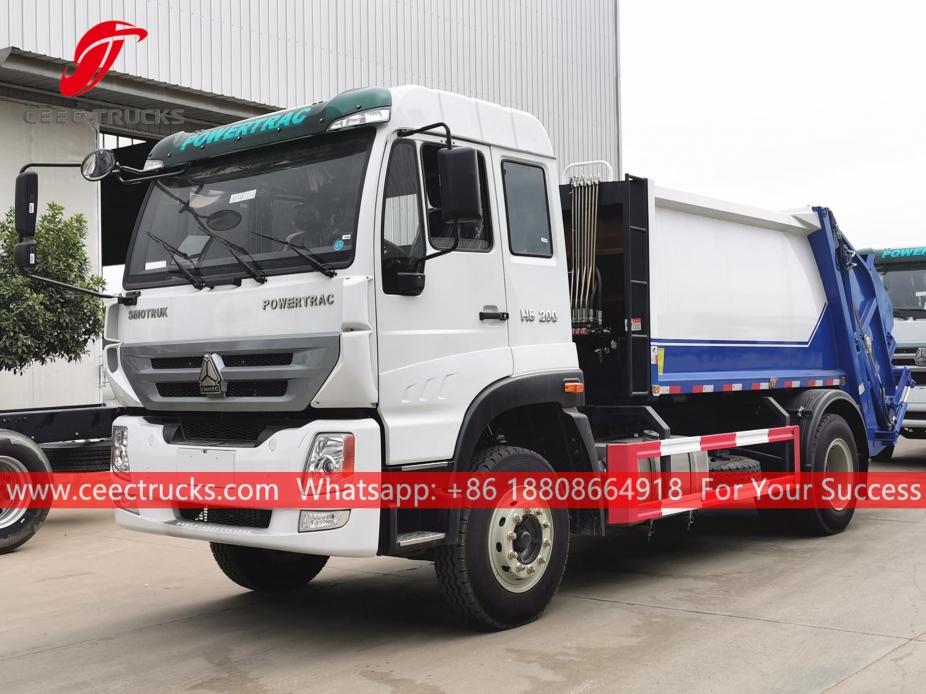 필리핀 8CBM 쓰레기 압축기