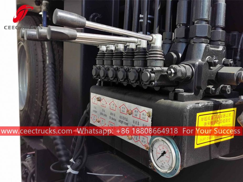 이스즈 6CBM 폐기물 압축차