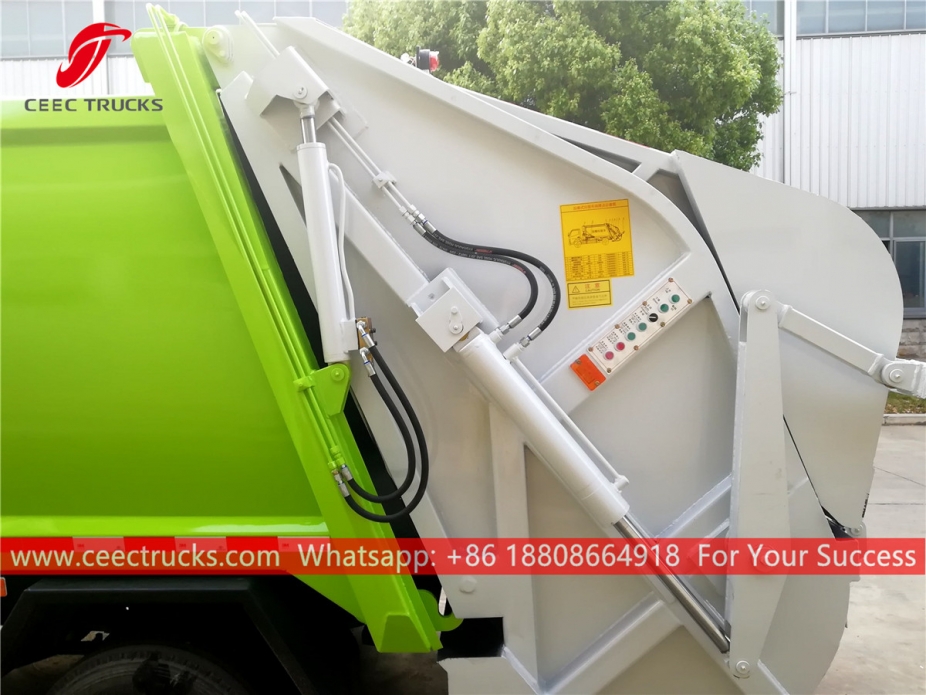 이스즈 4*2 폐기물 압축 트럭