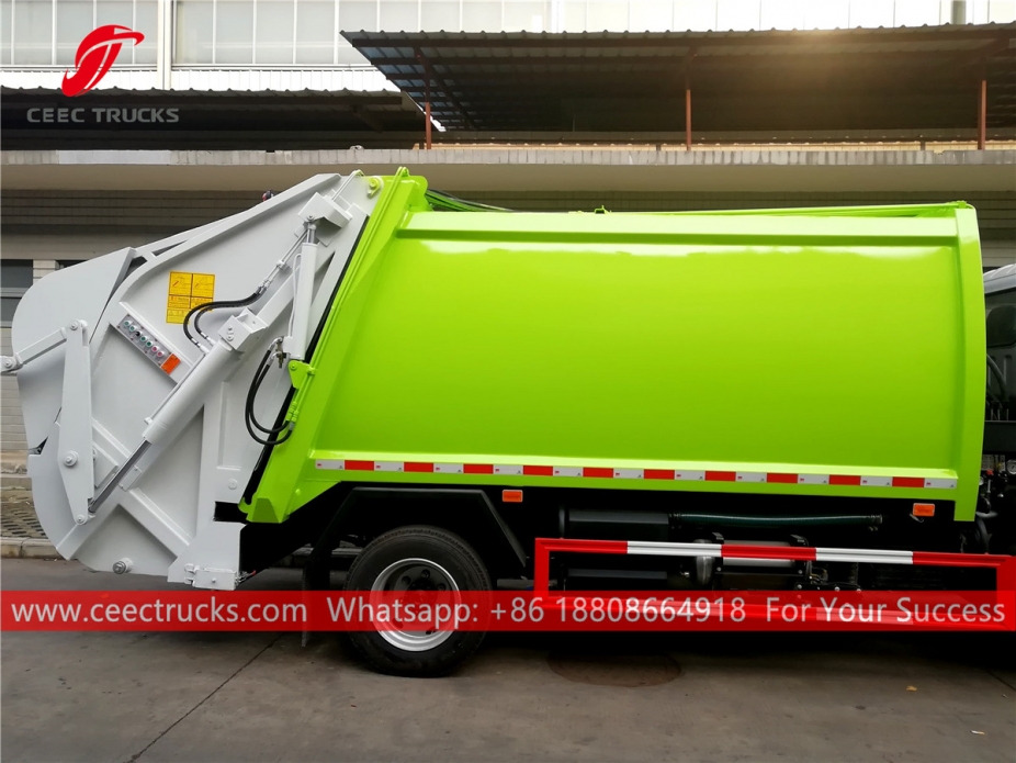 이스즈 4*2 폐기물 압축 트럭