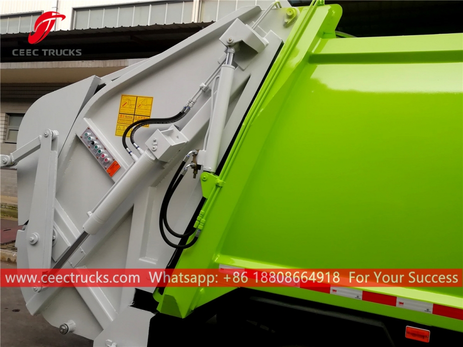 이스즈 4*2 폐기물 압축 트럭