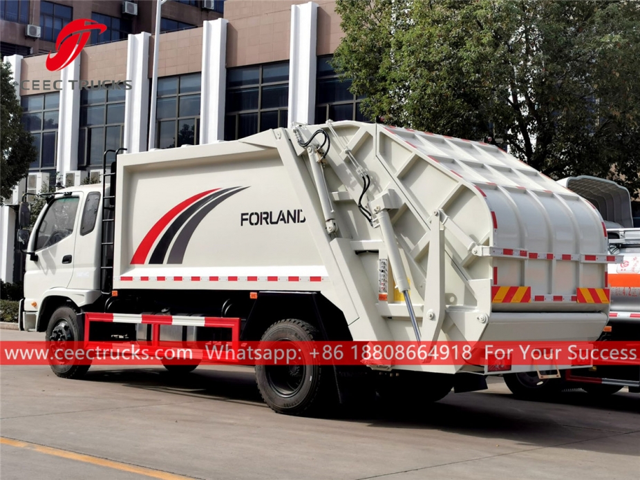 포톤 8CBM 쓰레기 압축 차량