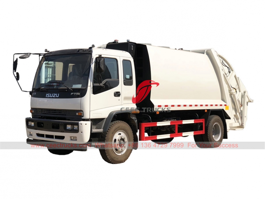 ISUZU 12CBM 폐기물 압축 트럭