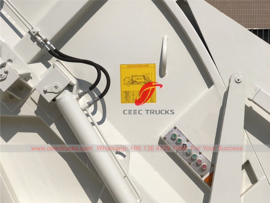 ISUZU 12CBM 폐기물 압축 트럭