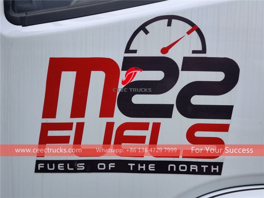 8000L 연료 탱크로리 DONGFENG