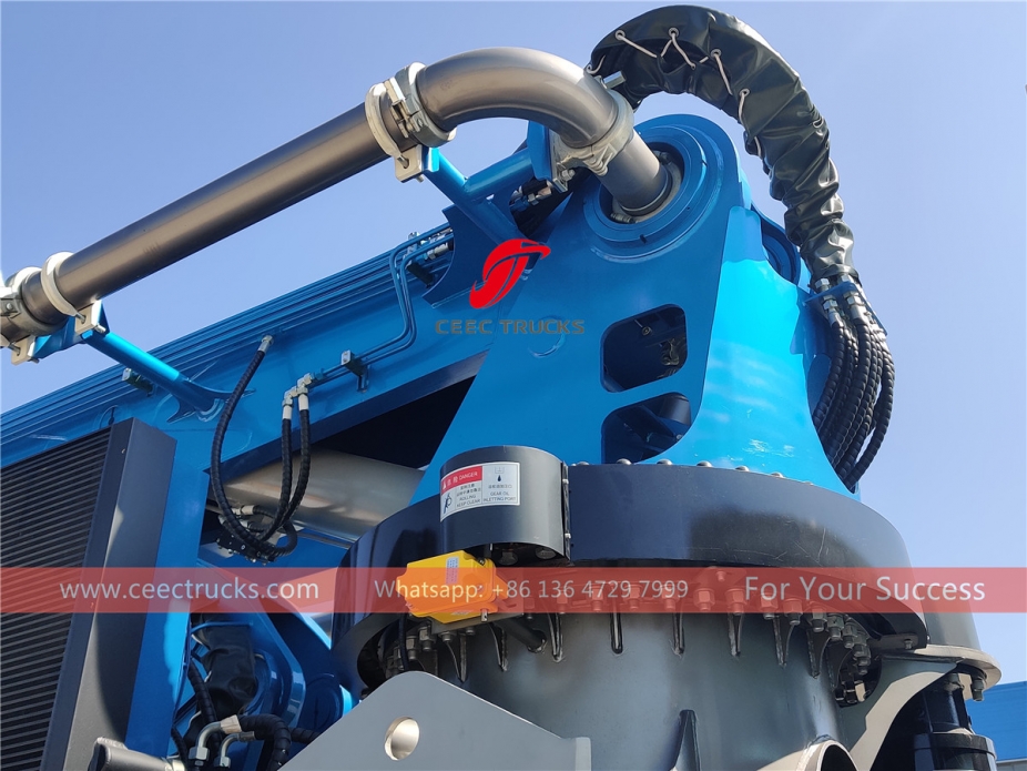 38m 시멘트 펌프 트럭 HOWO