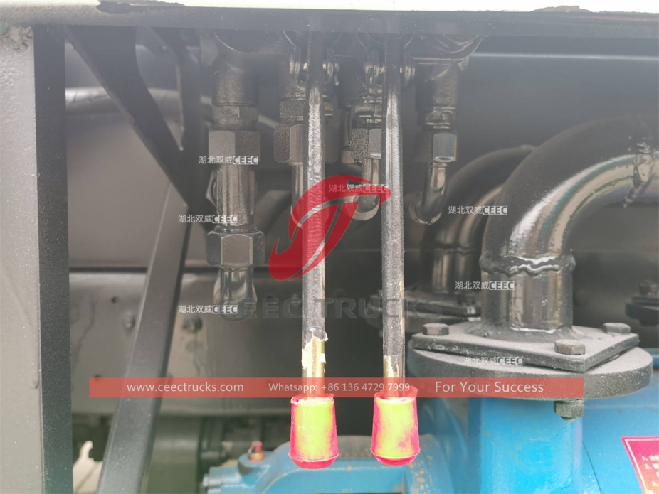 FOTON 5CBM RHD combination vacuum jetting truck