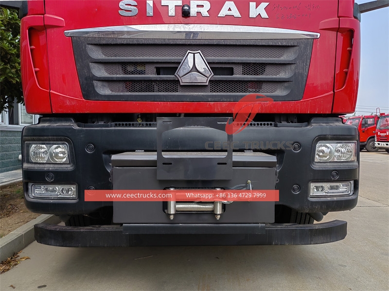 5톤 크레인과 12m 비상 조명이 장착된 Howo 소방 구조 차량