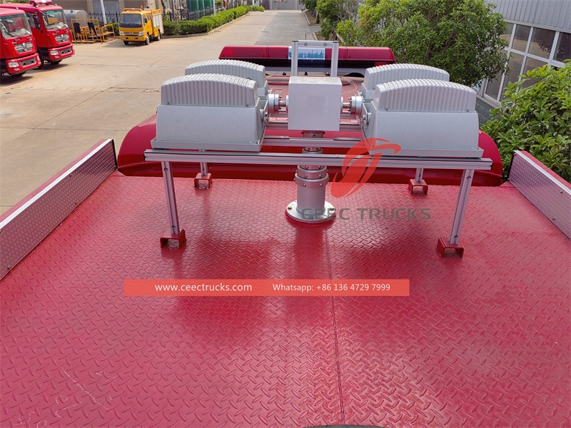 5톤 크레인과 12m 비상 조명이 장착된 Howo 소방 구조 차량