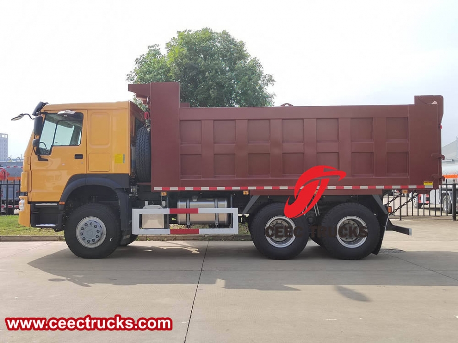 Howo 371마력 광산 덤프트럭