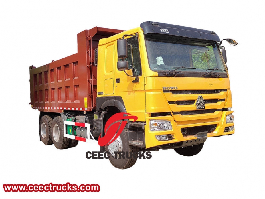 Howo 371마력 광산 덤프트럭