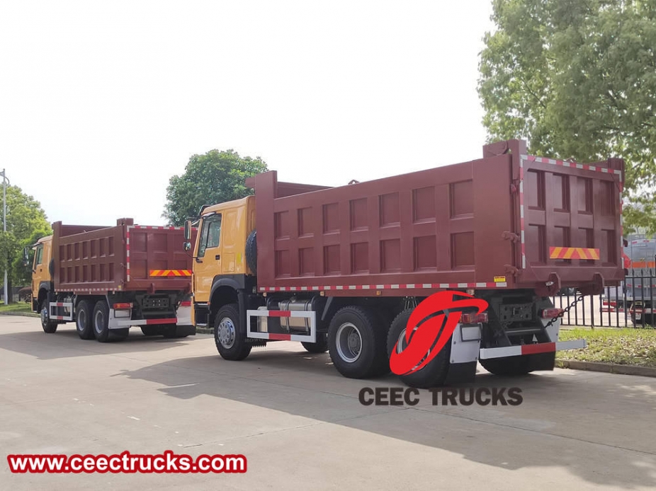 Howo 371마력 광산 덤프트럭