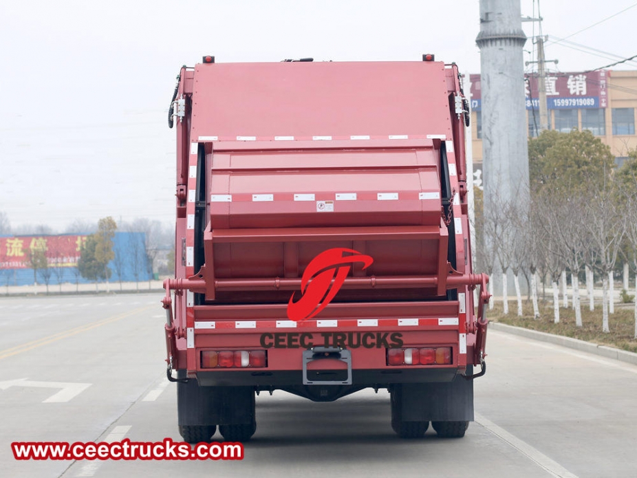 Howo 12 cbm 덤프 압축차