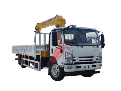 Isuzu 700P boom crane truck