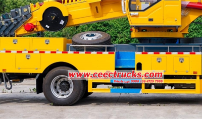 Isuzu 45m mounted aerial work platform truck