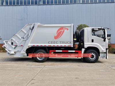 Buy ISUZU 16CBM garbage compactor truck