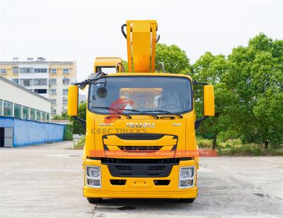 Isuzu GIGA 45m telescoping boom lift truck