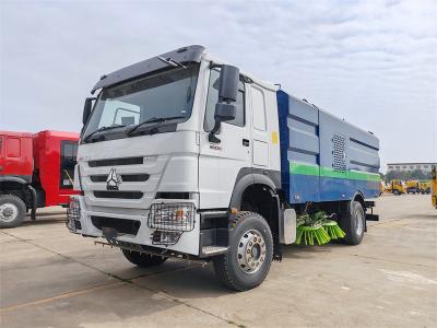 Howo 10 cbm road sweeper truck
