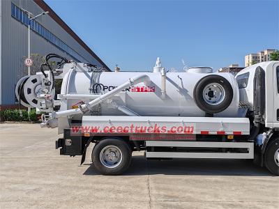 Isuzu KV100 combined dredging vehicle