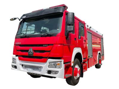 HOWO 4x2 fire water tank lorry