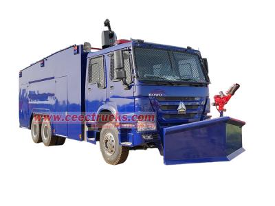 HOWO anti riot water cannon vehicle