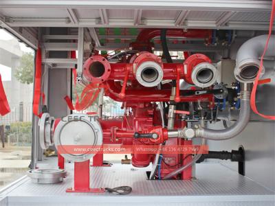 HOWO 8x4 fire water tank lorry