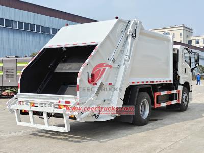 ISUZU FTR 10CBM rear loader garbage compactor truck