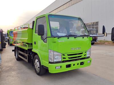 Tanzania Isuzu NKR vacuum truck with Jet Cleaner
