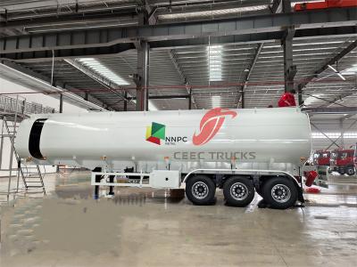 Nigeria 40000L diesel tanker semitrailer
