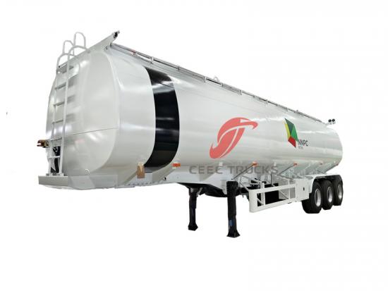Nigeria 40000L diesel tanker semitrailer