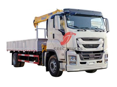 Philippine Isuzu FVR 240HP boom crane truck