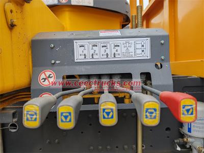 FAW 6x4 RHD 8tons boom crane truck