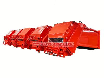 rear loader garbage truck upper body