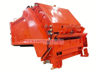 rear loader garbage truck upper body