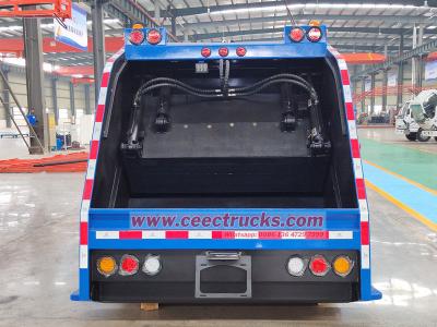 rear loader garbage truck upper body