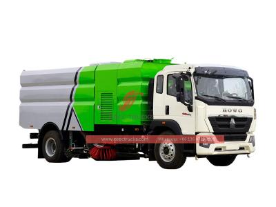 Africa Howo 300HP garbage street sweeper truck