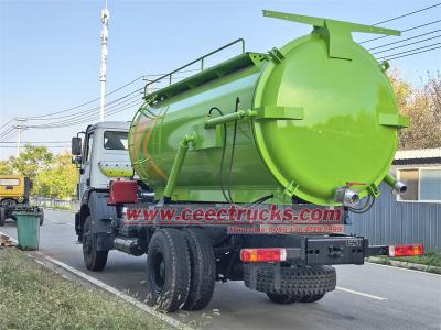 Beiben 1929 LHD 10CBM sewage vacuum truck