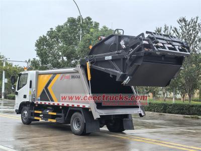 FOTON 10CBM garbage compactor truck with CUMMINS engine