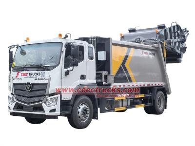 FOTON 16CBM rear end loader garbage truck
