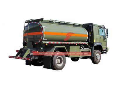 HOWO 290HP all drive fuel delivery tank truck