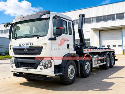 Howo heavy 20CBM hook lift truck for sale