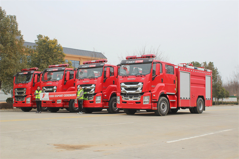 차량 소방 펌프의 구조, 원리 및 응용에 대한 심층적인 이해